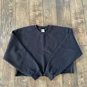 TNA Cozy Fleece Perfect Cropped Sweatshirt